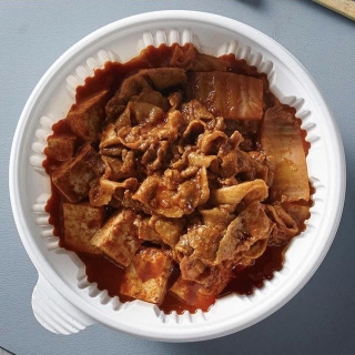 단품 고기폭탄 대패 김치찜(대패 500g)(2~3인)